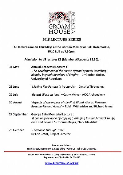 poster for lecture series