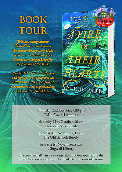 poster for book tour
